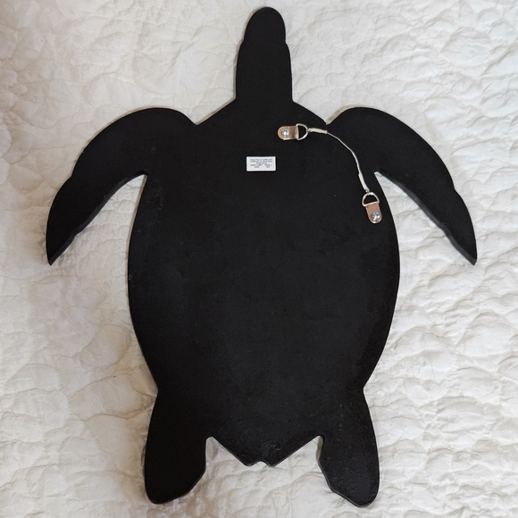 MOSIAC Sea Turtle Beautiful Wall Art in Blue and White, Excellent Condition! - Picture 3 of 7